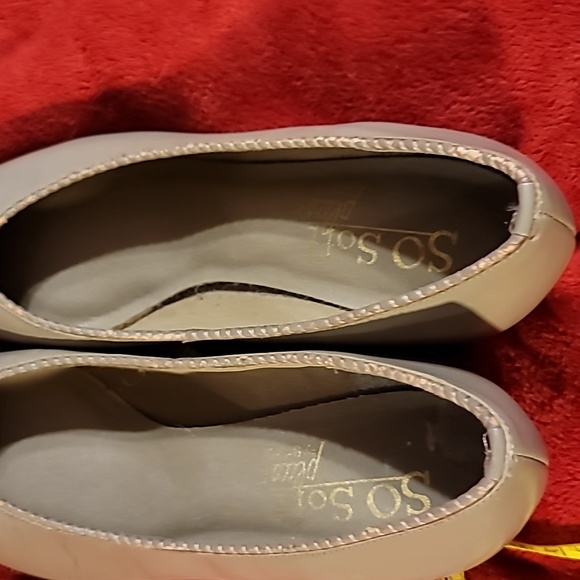 MADE IN THE USA LEATHER PUMPS naturalizer so soft pins comfort pump heel shoe - Picture 10 of 12